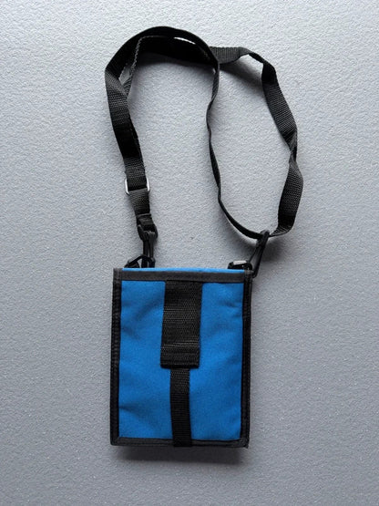Fishbone Y2K Blue Utility Side Bag / Festival Bag