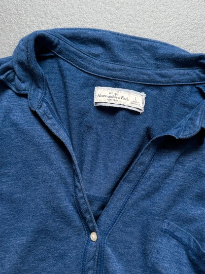 Abercrombie & Fitch Slouchy Jersey Shirt Large Ladies