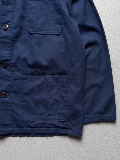 Navy French Work Jacket XL Vintage