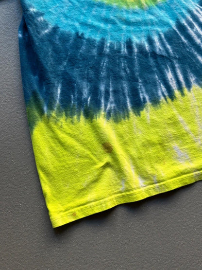 Vintage Peace Love Ale T Shirt 2XL Tie Dye