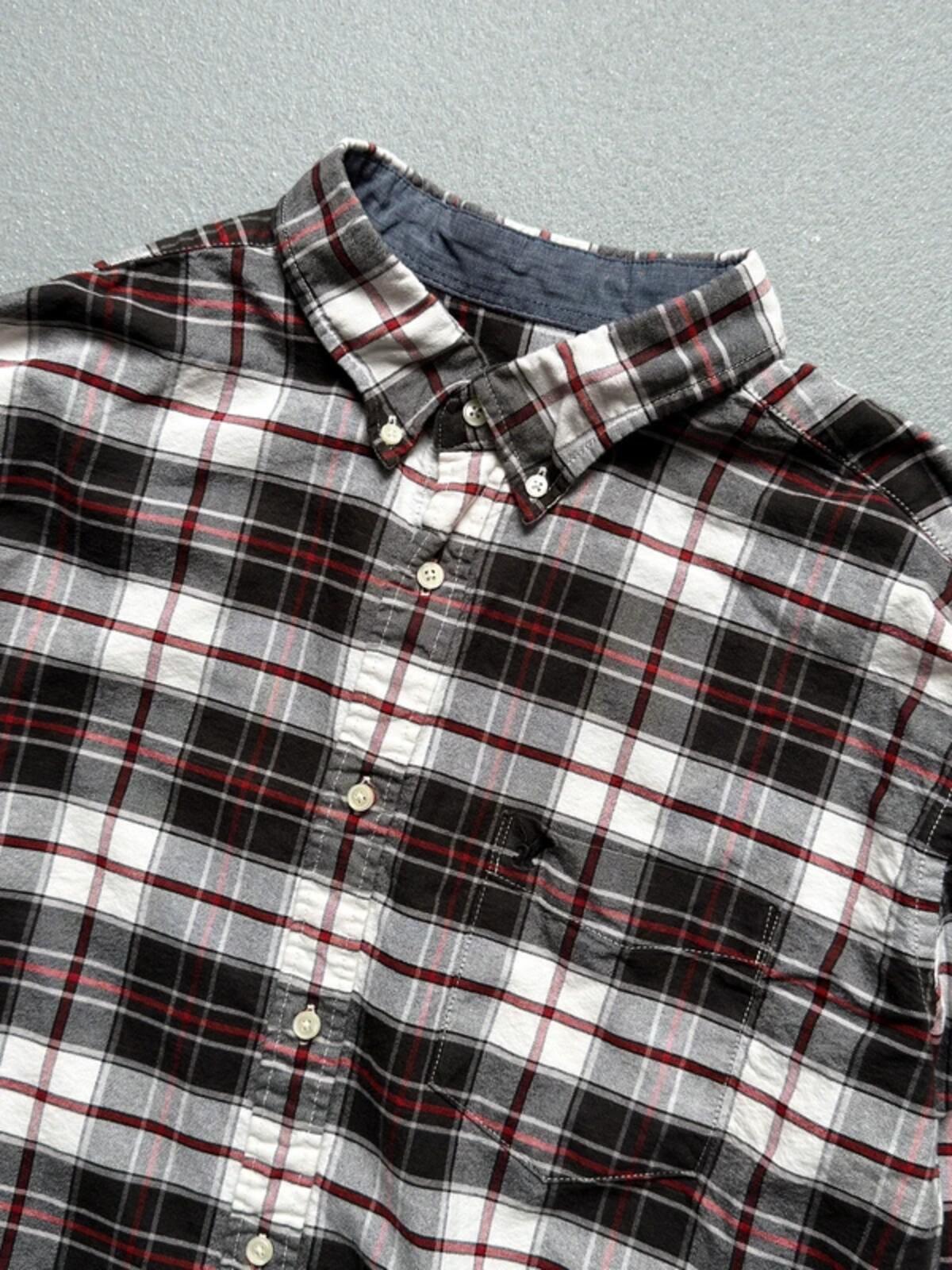 American Eagle Check Oxford Shirt XXL Ivy League