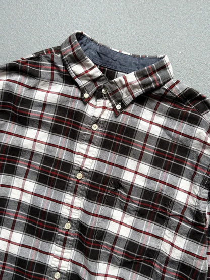 American Eagle Check Oxford Shirt XXL Ivy League