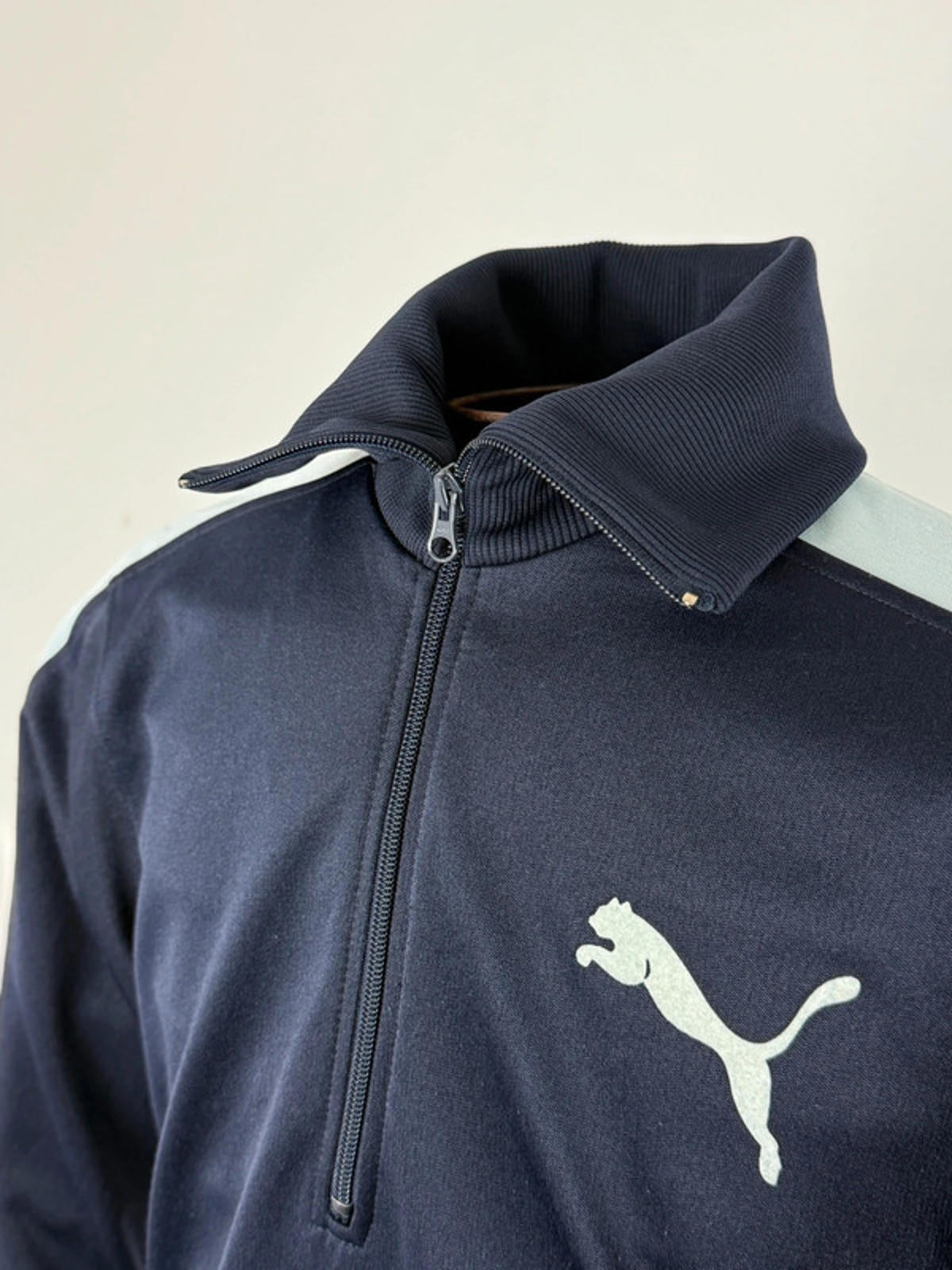 Puma 80s 1/4 Zip Track Sweater Small