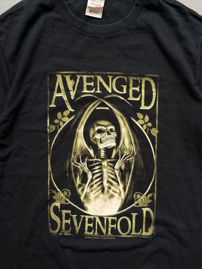 Avenged Sevenfold Vintage Band T Shirt Medium