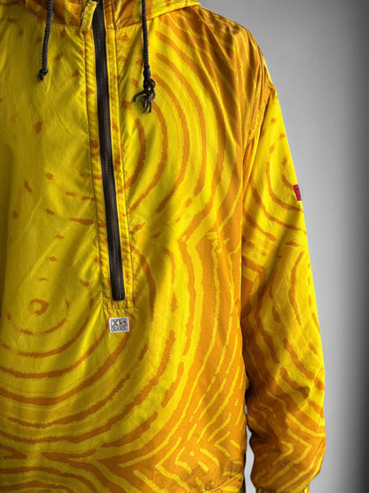 Y2K Ski Surf Rave Smock Pullover Jacket 2XL