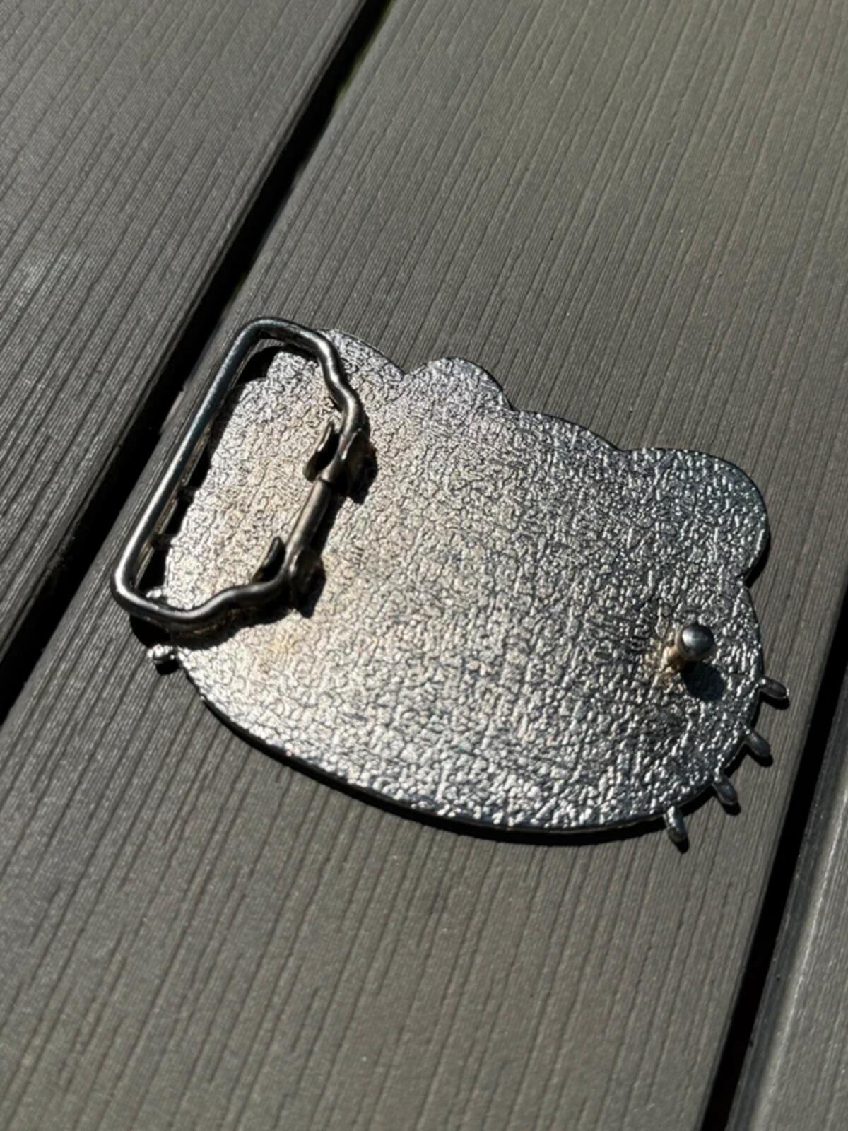 Hello Kitty Y2K Vintage Metal Belt Buckle