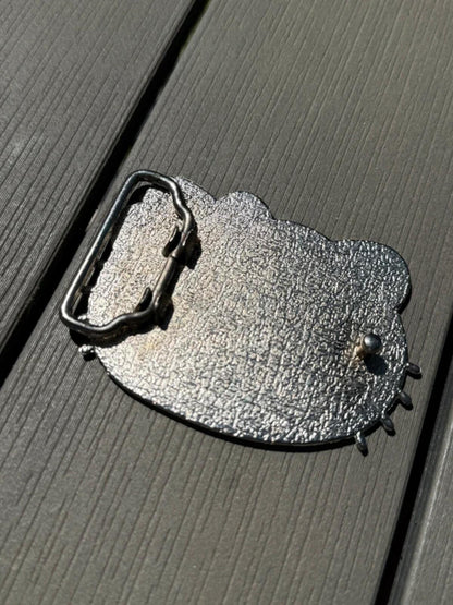 Hello Kitty Y2K Vintage Metal Belt Buckle
