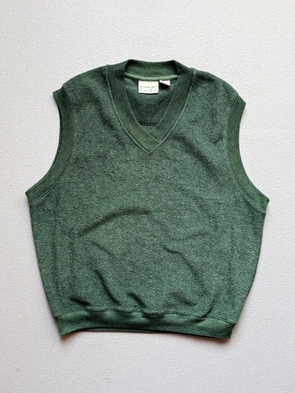 Reebok 90s Vintage Golf Sweater Vest Large Green