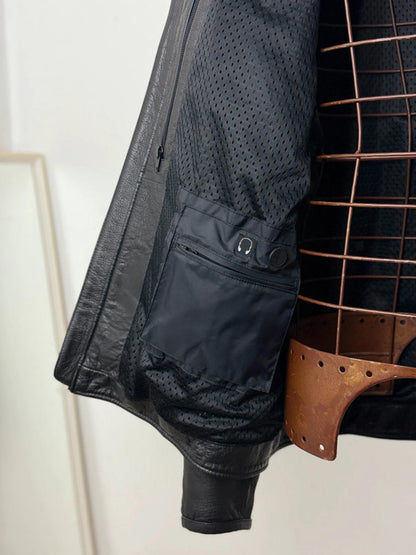 Harley Davidson Leather Biker Jacket XXL