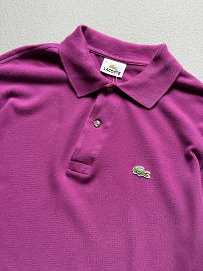 Lacoste Light Purple Polo Shirt Medium 4