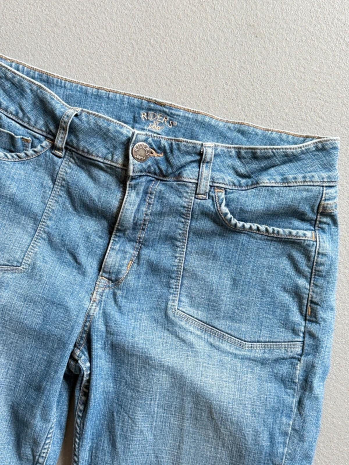 Y2K Lee Capri Jeans Size 12 Mid Rise