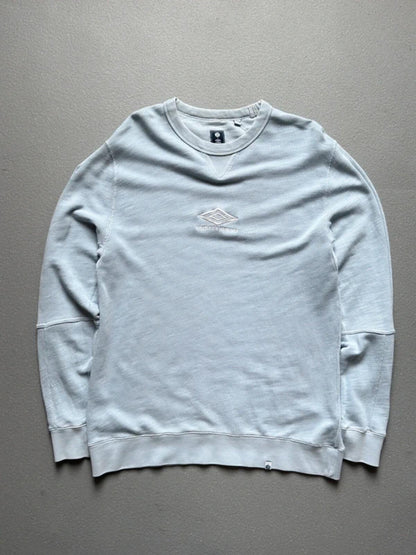 Pretty Green x Umbro Light Blue Maine Road Sweatshirt Large