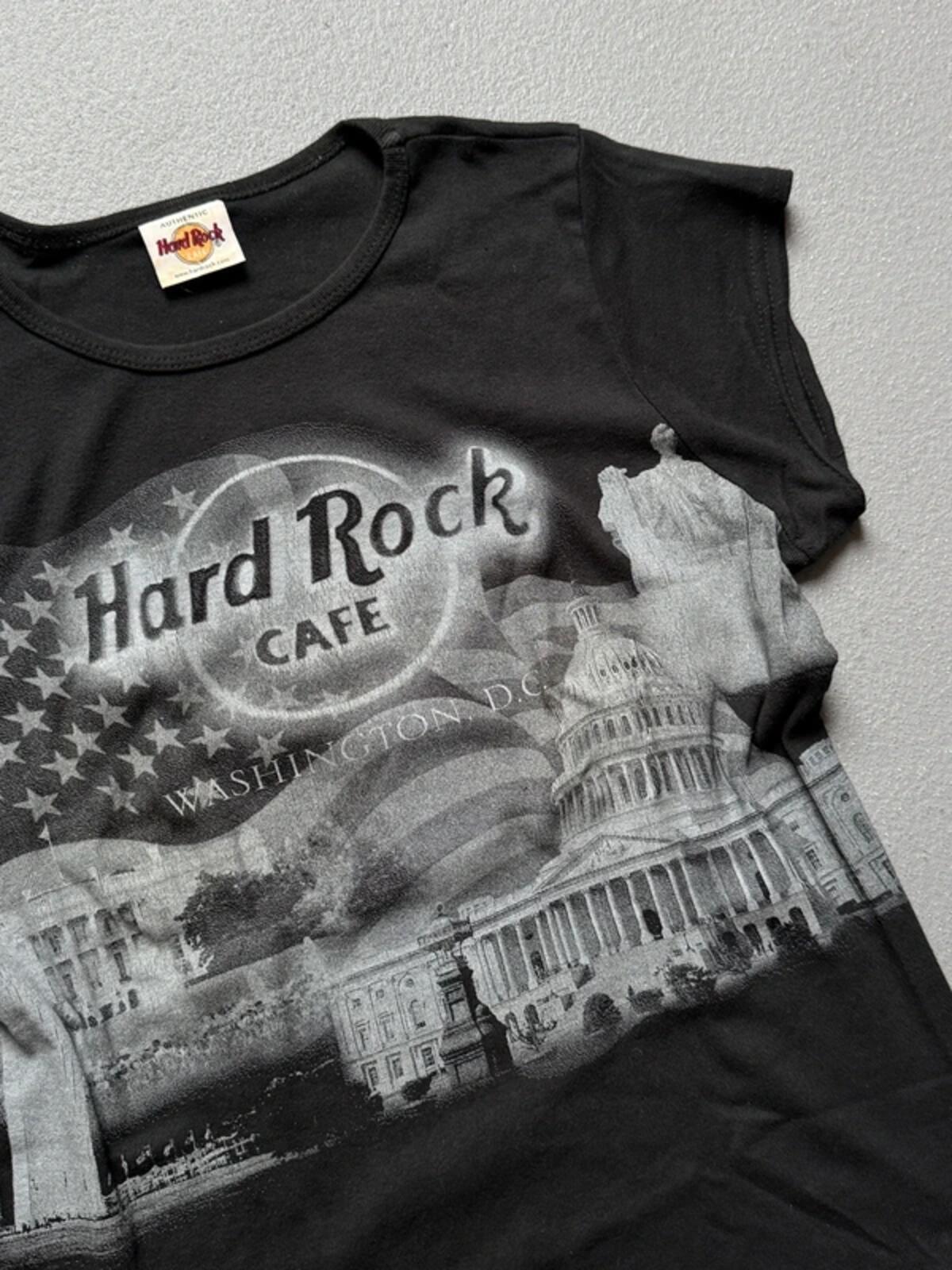 Hard Rock Cafe Y2K Baby Tee XL Ladies