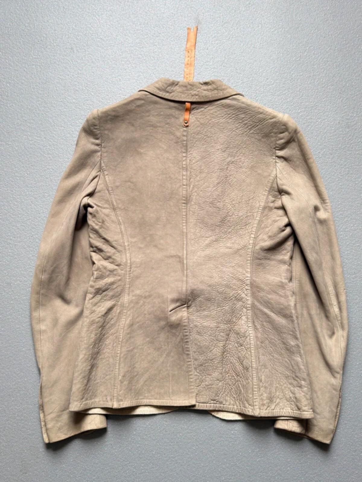 Isaac Sellam Experience Lambskin Leather Blazer Jacket 38 / UK 10