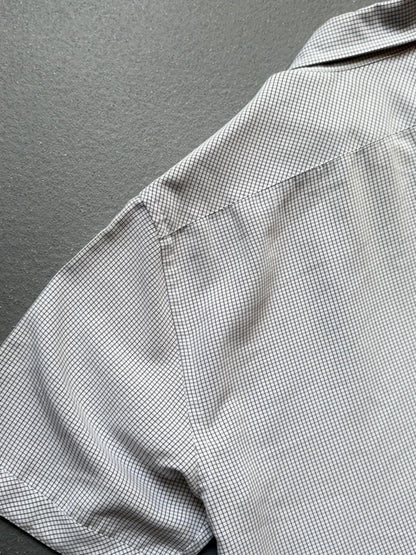 90s Next Vintage Casual Short Sleeve Check Shirt Large