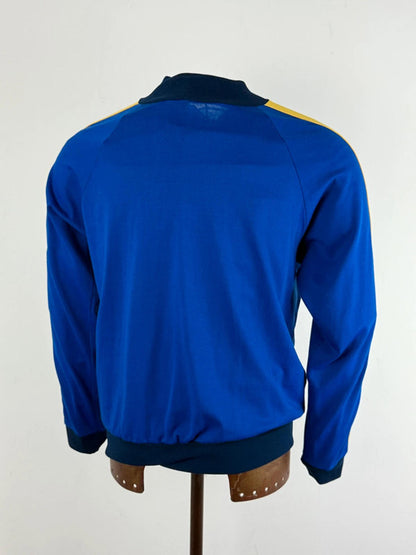 70s Vintage Track Bomber Jacket Medium