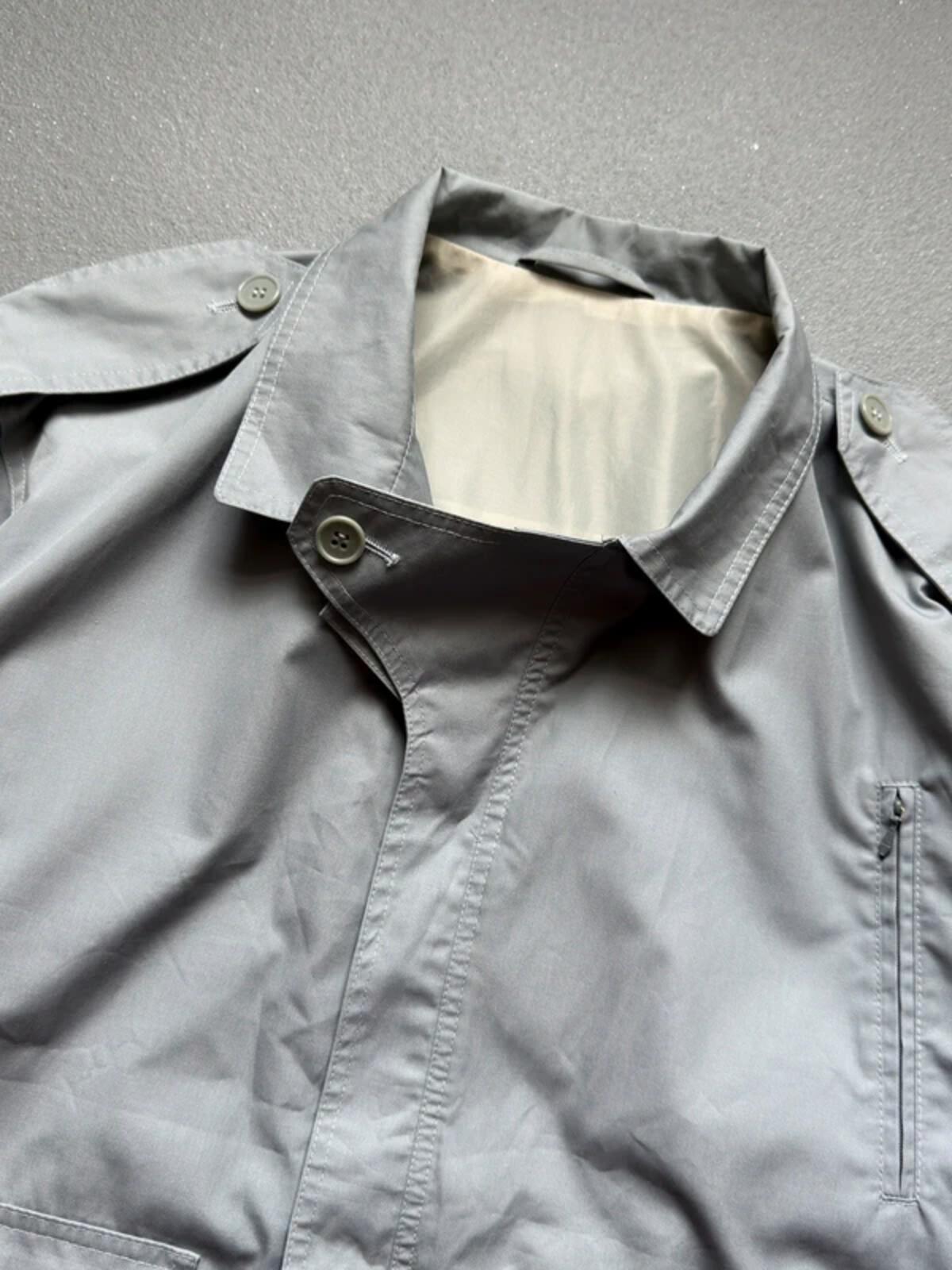 Vintage 1980s Sports Bomber Jacket XL Grey Utlility